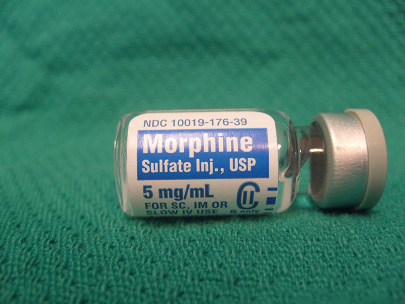 test drogue morphine